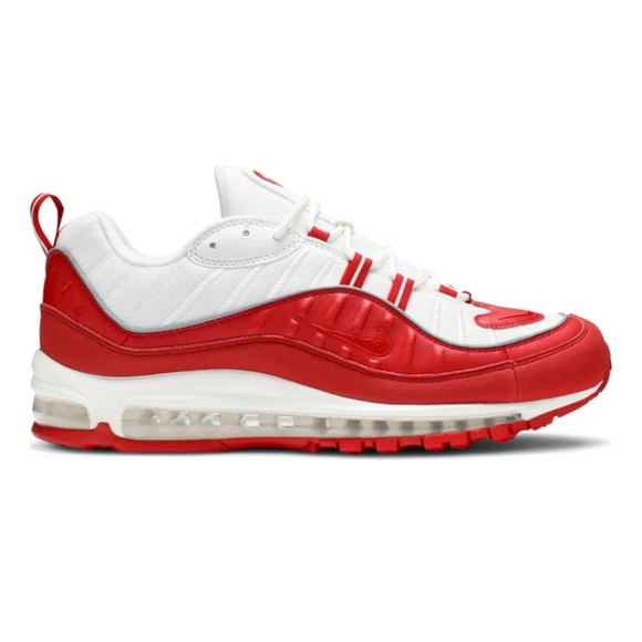 Nike Air Max 98 University Red Mens Size 8.5 - Picture 2 of 16